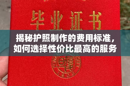 淳化揭秘护照制作的费用标准，如何选择性价比最高的服务？