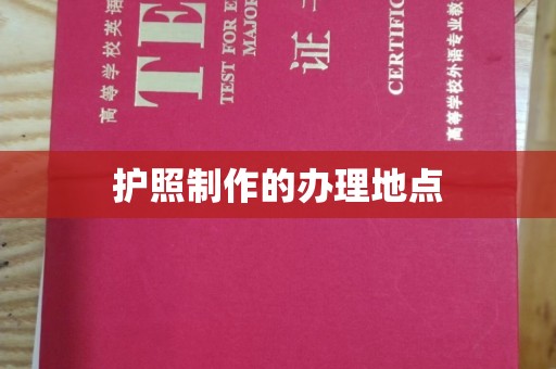 淳化护照制作的办理地点